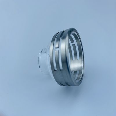 Boquilla de cuarzo de anillo de acero para una mejor cobertura de gas en aplicaciones de soldadura TIG