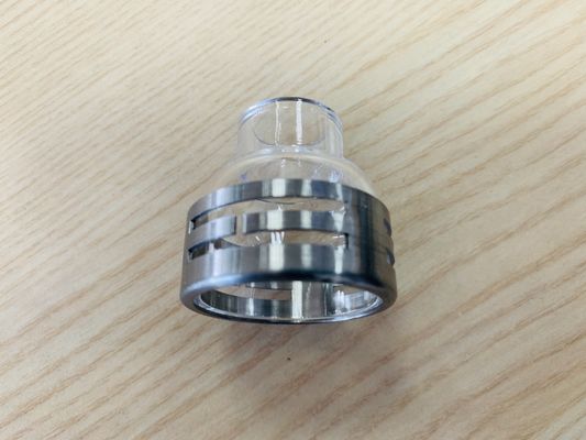 Boquilla de cuarzo de anillo de acero para una mejor cobertura de gas en aplicaciones de soldadura TIG