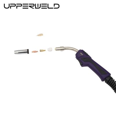 Apoyado por ODM 24KD 250A MIG/MAG pistola de antorcha de soldadura 3M antorcha MIG refrigerada por aire para accesorios de máquinas de soldadura