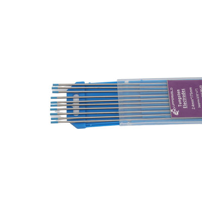 Electrodo de tungsteno azul superior WL20 para soldadura de acero inoxidable y níquel de carbono