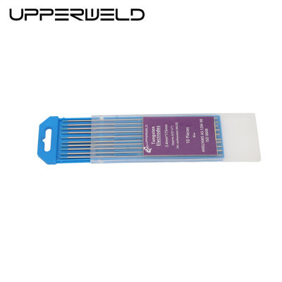 Electrodo de tungsteno azul superior WL20 para soldadura de acero inoxidable y níquel de carbono