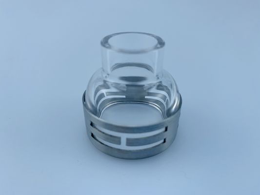 Boquilla de cuarzo de anillo de acero para una mejor cobertura de gas en aplicaciones de soldadura TIG