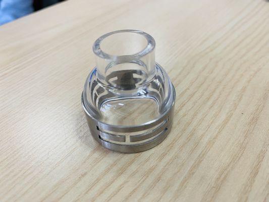 Boquilla de cuarzo de anillo de acero para una mejor cobertura de gas en aplicaciones de soldadura TIG