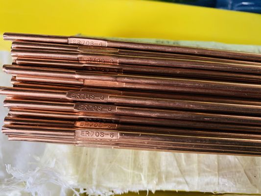 1.6mm*1000mm ER70S-2 Cables de soldadura de cobre para soldadura de metal para juntas