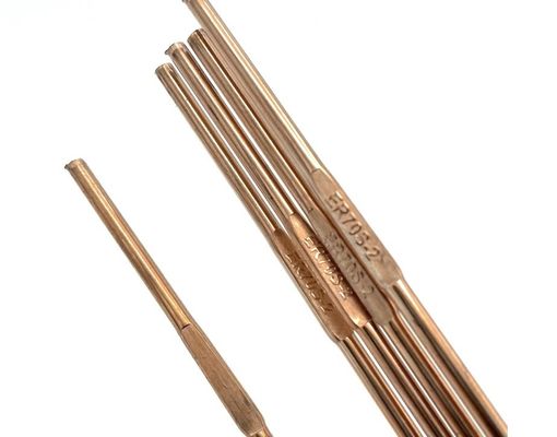1.6mm*1000mm ER70S-2 Cables de soldadura de cobre para soldadura de metal para juntas