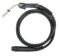 Máquinas de soldadura de acero inoxidable y plástico 24KD Negro 16ft MIG aire enfriado antorcha de soldadura