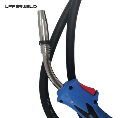 Máquinas de soldadura de acero inoxidable y plástico 24KD Negro 16ft MIG aire enfriado antorcha de soldadura