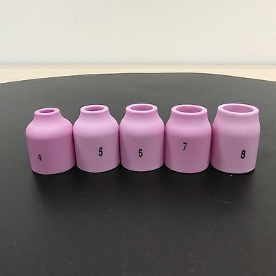 Accesorios de antorcha TIG refrigerados con agua Kit Lente de gas de aluminio Boquilla de espalda para soldadura