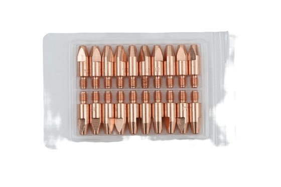 Punto de contacto superior M6 28 1.2MM Accesorios para antorchas de soldadura de cobre