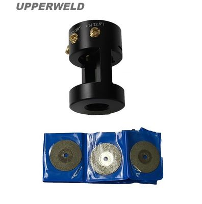 Acorazador de electrodos de tungsteno de doble rueda de diamante para obtener resultados de soldadura TIG precisos