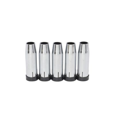 Tamaño del alambre 0,8-1,2 mm MIG refrescado por aire superior antorcha de soldadura por gas 24KD taza de protección de boquilla cónica