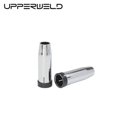 Tamaño del alambre 0,8-1,2 mm MIG refrescado por aire superior antorcha de soldadura por gas 24KD taza de protección de boquilla cónica
