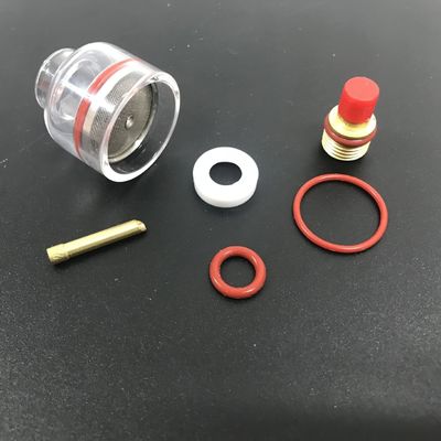 WP9 20 2.4MM TIG Linterna de soldadura Lente de gas con boquilla de vidrio Ayuda personalizada ODM