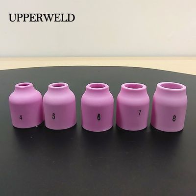2 kg Lentes de gas TIG de aluminio con boquilla de cerámica para WP 9 17 20 18 26 antorcha de soldadura TIG