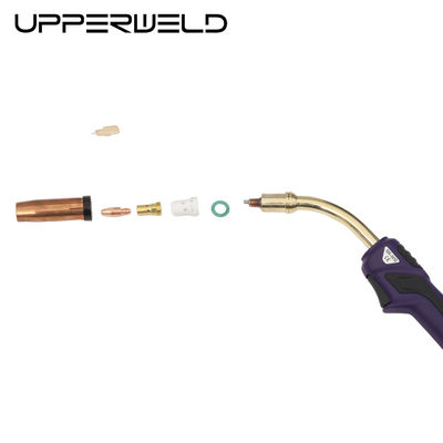 10m longitud del cable UPPERWELD 501D MIG antorcha de soldadura para aplicaciones de soldadura versátil