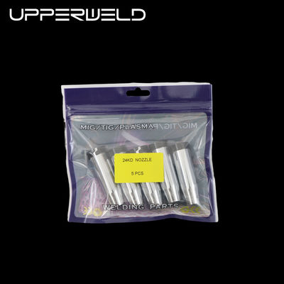 24KD MIG/MAG Lámpara de soldadura Boquilla de soldadura cilíndrica de 1,2 cm de diámetro 5pcs
