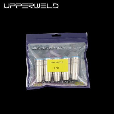 UPPERWELD 25AK Boquilla de soldadura cilíndrica ODM Personalización para accesorios MIG / MAG