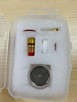 Accesorios TIG Pyre TIG Saldado antorcha Lente de gas 10 Kit de copa Pyrex para Tig WP-17/18/26 antorcha