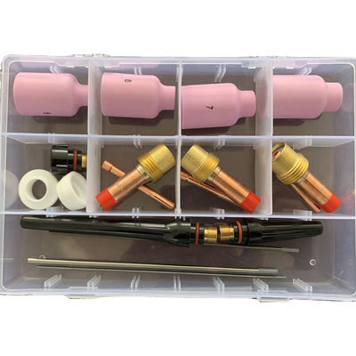 Lente de gas de Stubby recoger 10 54n 53n Kit de copa de vidrio Pyrex para DB SR WP-17/18/26 TIG antorcha de soldadura