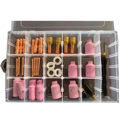 Soporte personalizado ODM TIG Cuerpo de colleta de lentes de gas 13N 796F 53N 45V Serie para WP-17 WP-18 WP-26