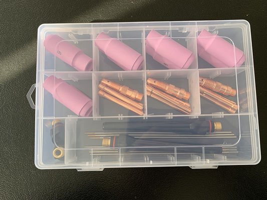 Kit de consumibles de antorchas de soldadura TIG personalizado para PTA DB SR WP 17 18 26 13N 53N 54N