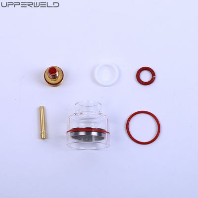 Aplicación TIG ACCESORIOS PYRE TIG Saldado de la antorcha Kit de lentes de gas para el TIG WP-17/18/26