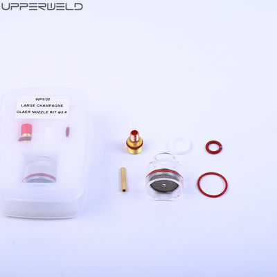 Aplicación TIG ACCESORIOS PYRE TIG Saldado de la antorcha Kit de lentes de gas para el TIG WP-17/18/26
