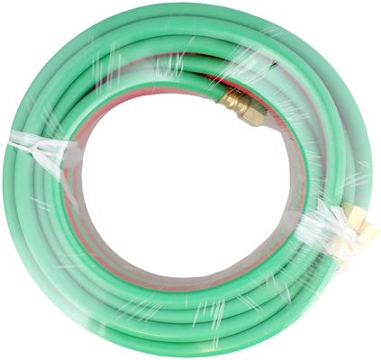 1.63KGS manguera suave 25ft 1/4&quot; B Accesorios 800PSI Oxy Acetylene Twin Tipo T Grado R Grado manguera de soldadura