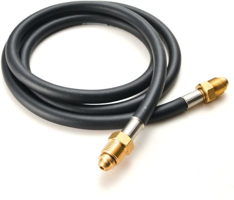 1/4 pulgadas negro doble de soldadura manguera de antorcha para el corte de oxígeno de acetileno versátil y oxígeno