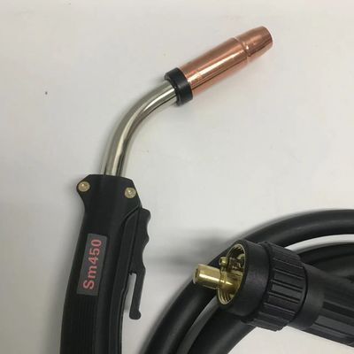 SM450 Tipo Tweco MIG antorcha de soldadura MIG antorcha con Euro conector pistola de soldadura de gas