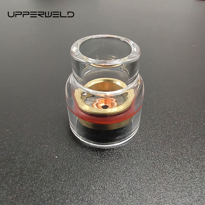 Componentes y accesorios de la antorcha de soldadura Tig clara Kit de boquilla de champán con adaptador de 2,4 mm