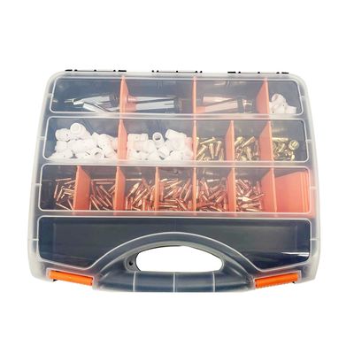 Mantener el taller organizado con la caja de almacenamiento de soldadura TIG/MIG OBM