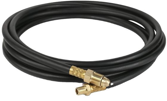NBR Mig Tig 12' manguera de soldadura de gas inerte 5/8&quot; UNF-18RH manguera reguladora del medidor de flujo de gas de mezcla de CO2 de argón