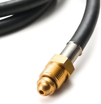 NBR Mig Tig 12' manguera de soldadura de gas inerte 5/8&quot; UNF-18RH manguera reguladora del medidor de flujo de gas de mezcla de CO2 de argón