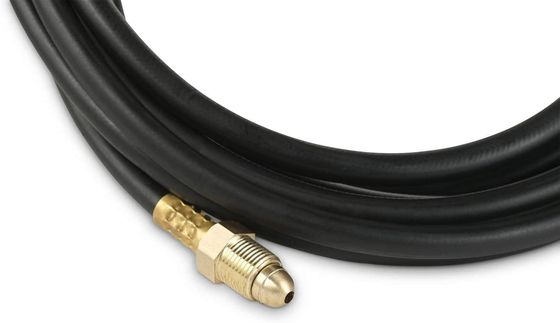 NBR Mig Tig 12' manguera de soldadura de gas inerte 5/8&quot; UNF-18RH manguera reguladora del medidor de flujo de gas de mezcla de CO2 de argón