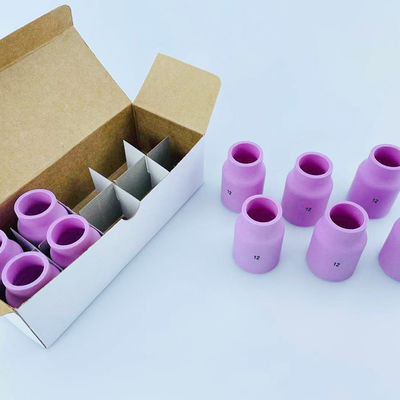 Conjunto de copa de soldadura de aluminio para antorcha de soldadura TIG WP17/18/26 Mejor ventaja de visibilidad de soldadura
