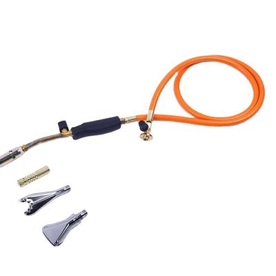 Saldado ligero y soldadura doble válvula de soplado antorcha con 80 pulgadas manguera 86 * 20 * 3CM hierro