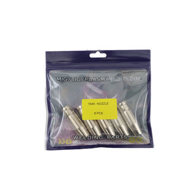 Soporte personalizado UPPERWELD 15AK Boquilla de soldadura cónica para aplicaciones de soldadura MIG