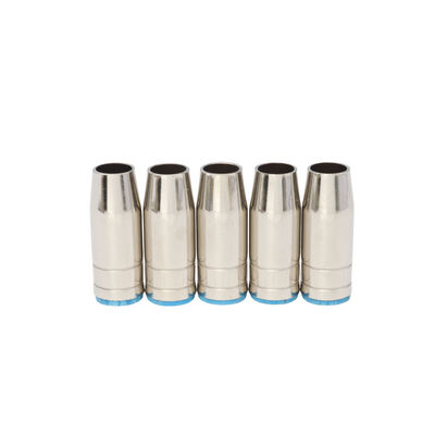 Esparcimiento 57 mm longitud superior 25AK boquilla de gas Binzel Mig soldadura antorcha Mig soldadura consumible
