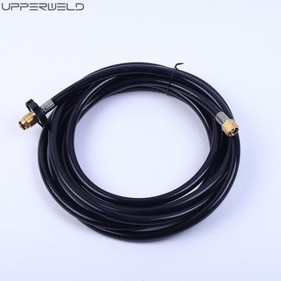 Adaptador de propano de GLP de 12 pies/25 pies/50 pies de longitud con conexión rápida y manguera de gas de goma superior