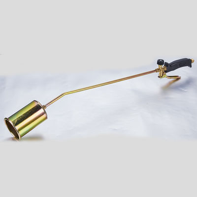 10FT manguera regulable de control de llama MAPP antorcha quemador de hierba con ignición de pedernal de trabajo pesado