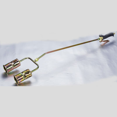 10FT manguera regulable de control de llama MAPP antorcha quemador de hierba con ignición de pedernal de trabajo pesado