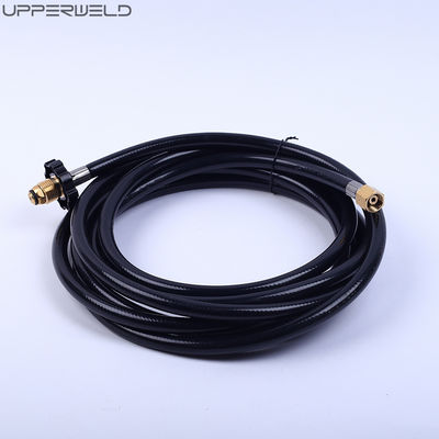 Adaptador de propano de GLP de 12 pies/25 pies/50 pies de longitud con conexión rápida y manguera de gas de goma superior