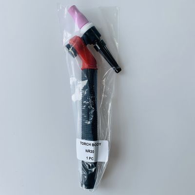 Cuerpo de antorcha de cerámica NR-20 TIG personalizado Cuello giratorio TIG soldadura Cabeza de antorcha enfriada por aire