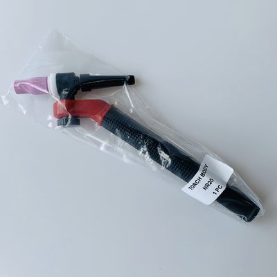Cuerpo de antorcha de cerámica NR-20 TIG personalizado Cuello giratorio TIG soldadura Cabeza de antorcha enfriada por aire
