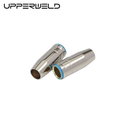 Boquilla de soldadura cónica blanca 25AK para MIG Lámpara de soldadura Consumables Boquilla de gas binzel