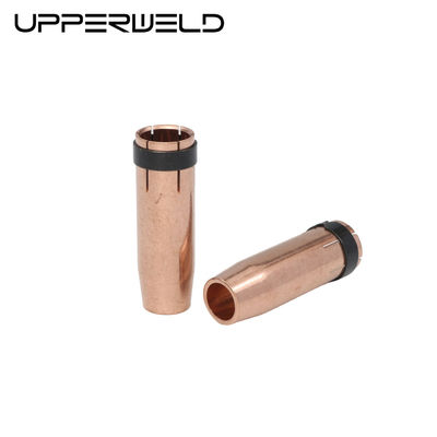 Nozzle de soldadura cónica dorada para el UPPERWELD 501D MIG Accesorios de soldadura Nozzle de gas