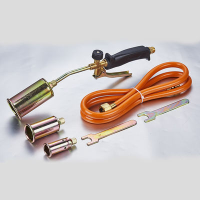 15pcs Gas Roofing antorcha LPG propano antorcha de calefacción Kit quemador de hierbas con manguera 3 boquillas de latón