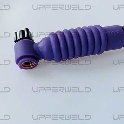 125Amp aire refrigerado TIG de soldadura de la antorcha de la cabeza del cuerpo Flexible para el rendimiento fácil de operar