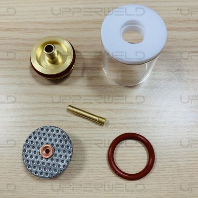 125Amp aire refrigerado TIG de soldadura de la antorcha de la cabeza del cuerpo Flexible para el rendimiento fácil de operar